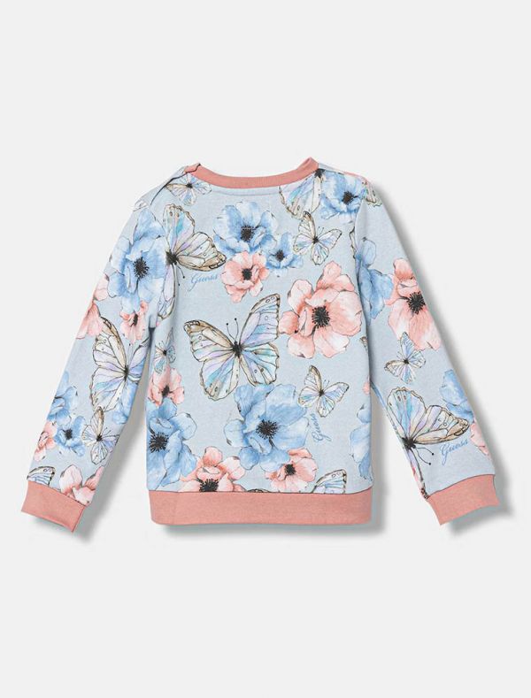 Maglia in felpa Guess - azzurro