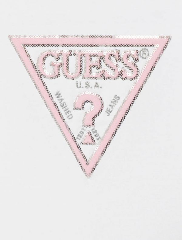 T-shirt manica corta Guess - white