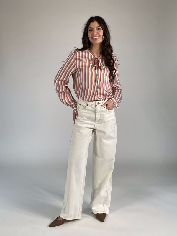 Camicia manica lunga Pennyblack - cammello