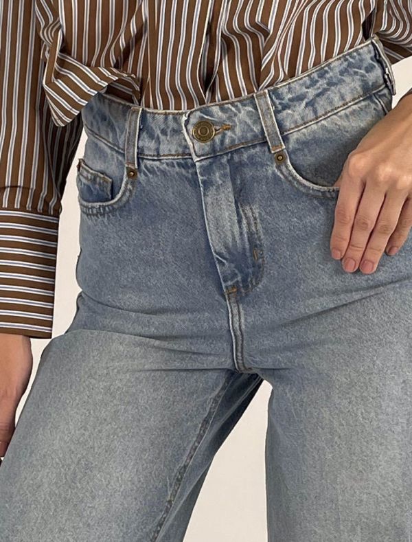 Pantalone jeans Pennyblack - azzurro chiaro