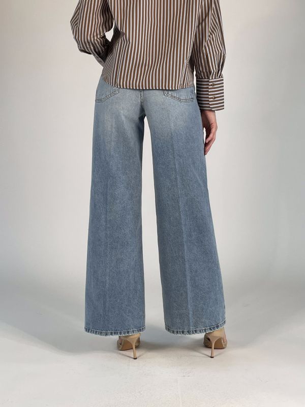 Pantalone jeans Pennyblack - azzurro chiaro