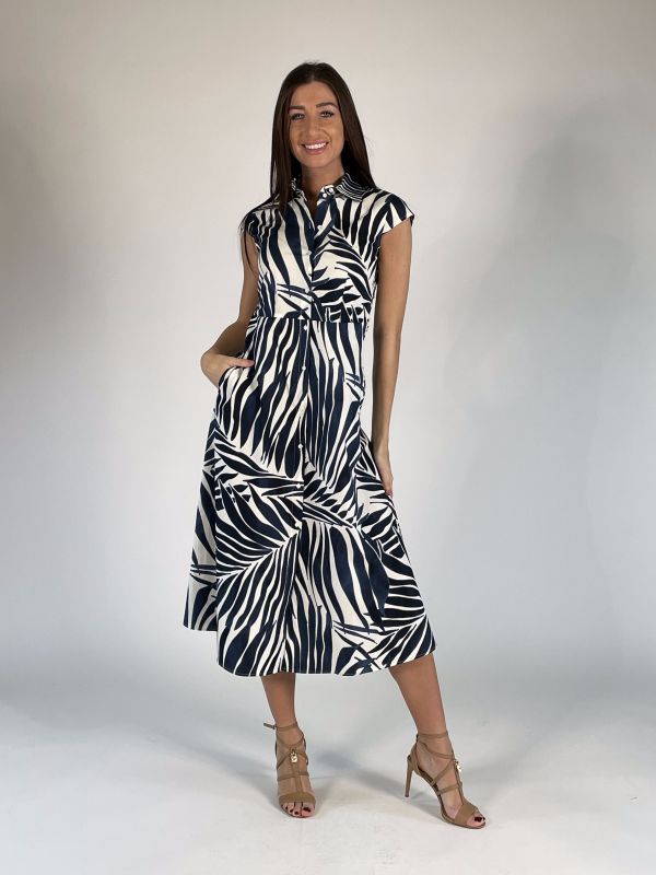 Abito Pennyblack - blu bianco