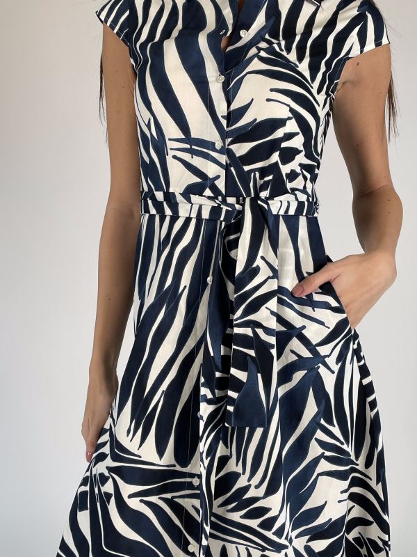 Abito Pennyblack - blu bianco