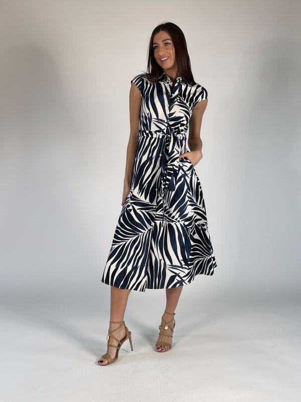 Abito Pennyblack - blu bianco