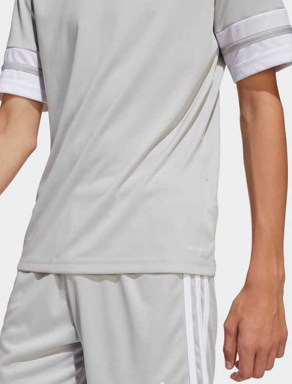 T-shirt manica corta sportiva Adidas - grigio