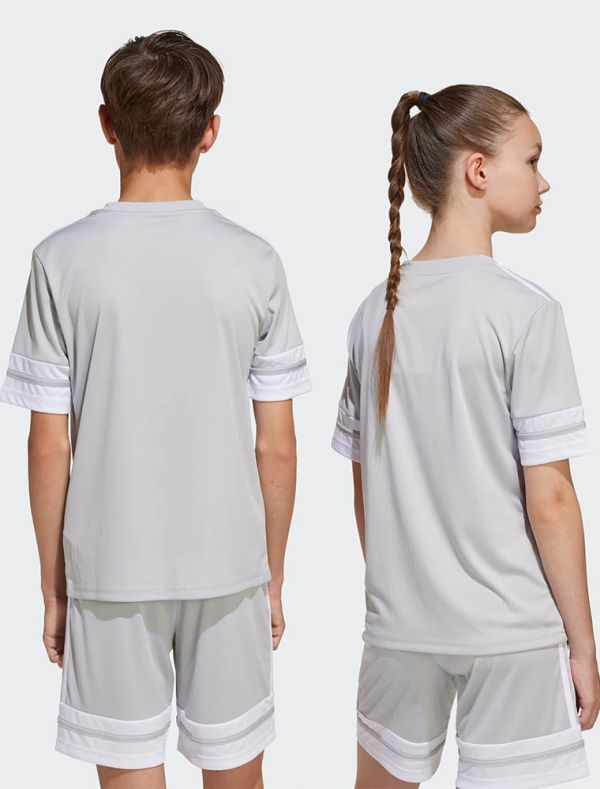 T-shirt manica corta sportiva Adidas - grigio