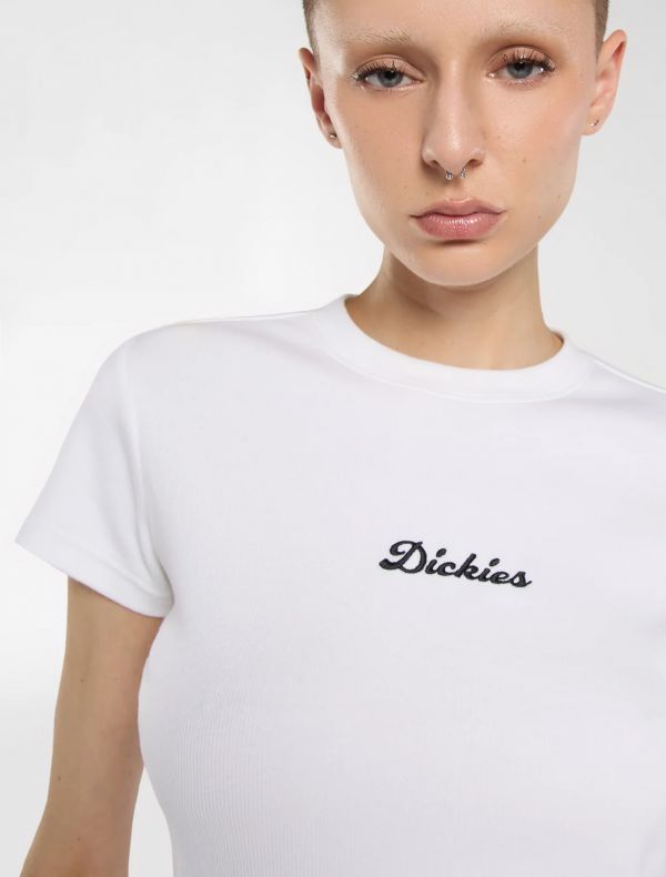 T-shirt manica corta Dickies - bianco