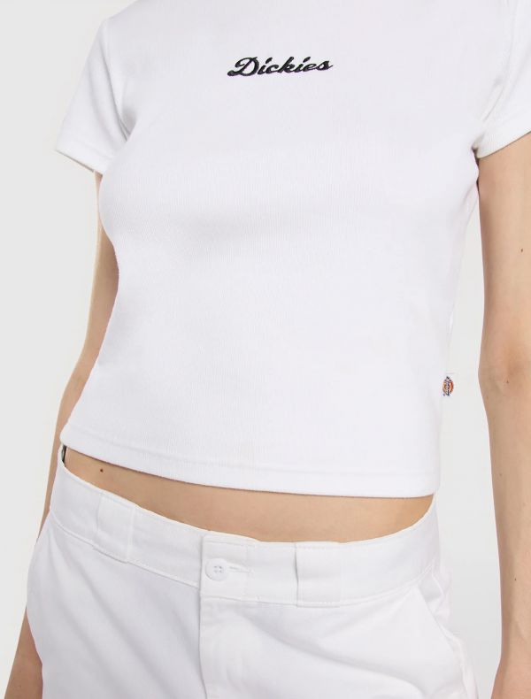 T-shirt manica corta Dickies - bianco