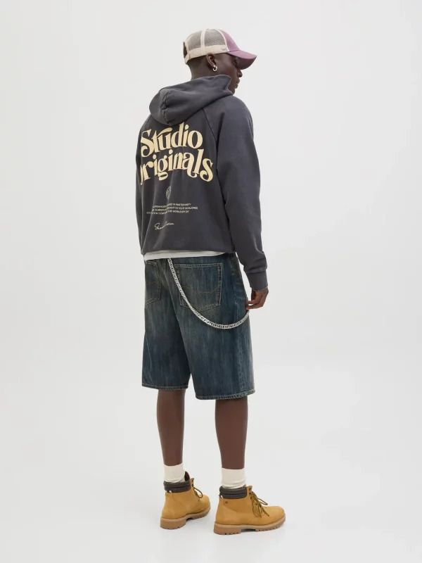 Bermuda jeans Jack & Jones - blu denim