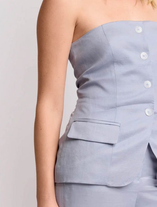 Gilet Kocca - azzurro polvere