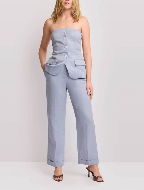 Gilet Kocca - azzurro polvere