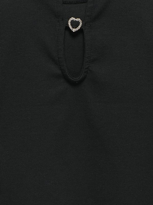 T-shirt manica corta Only - black