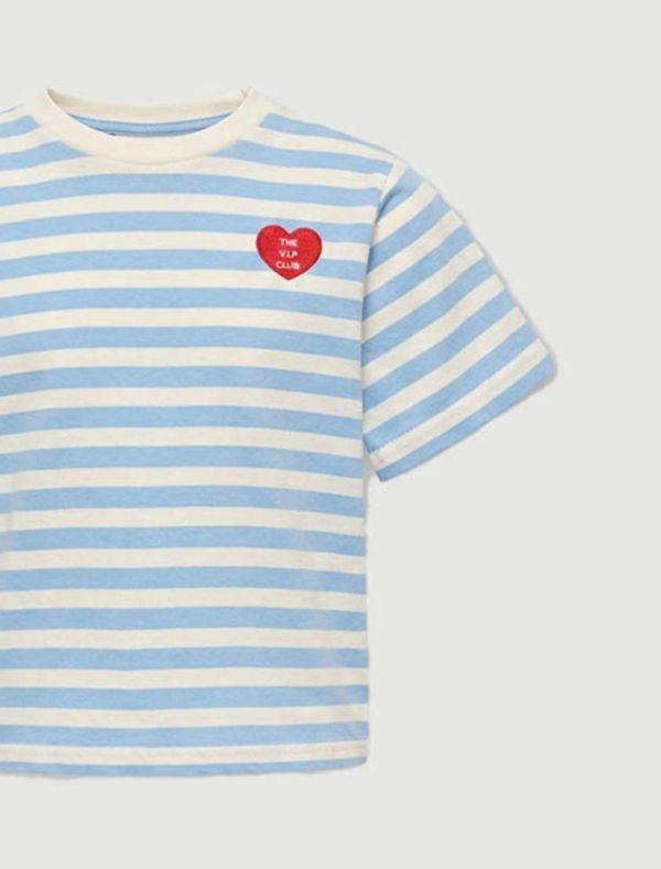 T-shirt manica corta Only - blue