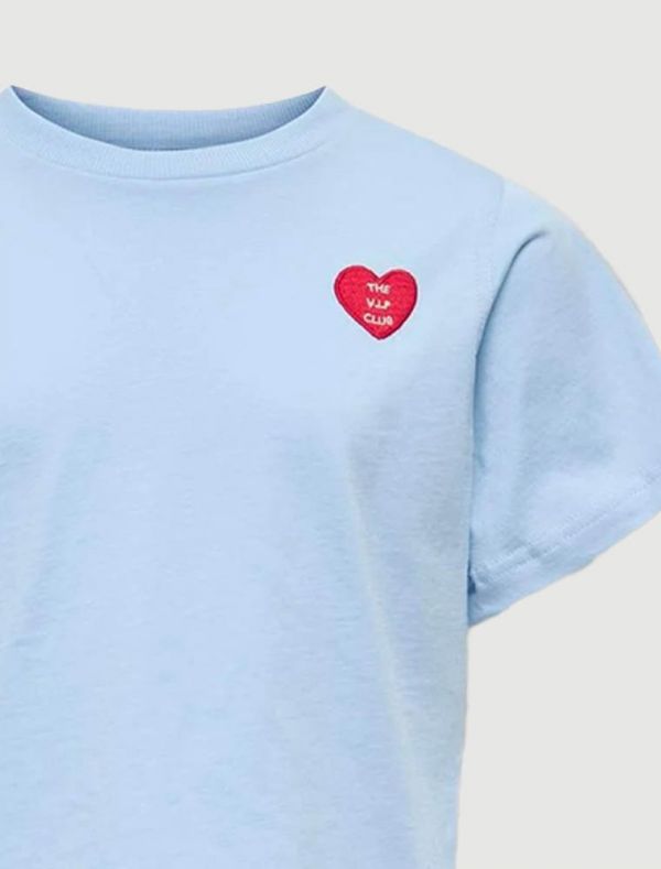 T-shirt manica corta Only - blue