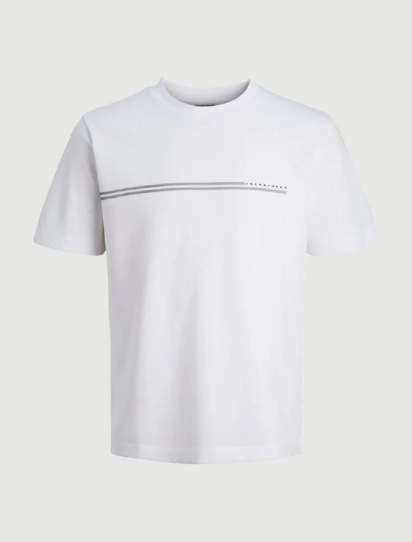 T-shirt manica corta Jack & Jones - bright white