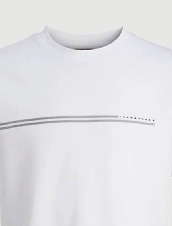 T-shirt manica corta Jack & Jones - bright white