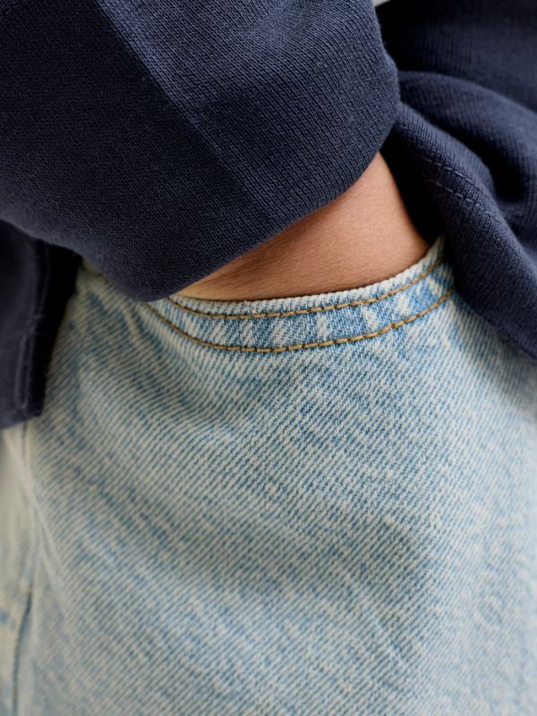 Bermuda jeans Jack & Jones - blu denim