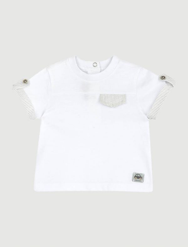 T-shirt manica corta Chicco - bianco