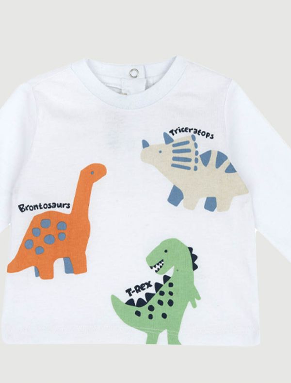 T-shirt manica lunga Chicco - bianco