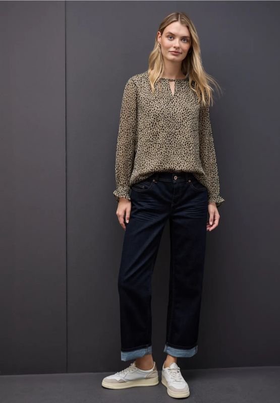 Camicia manica lunga Street One - beige