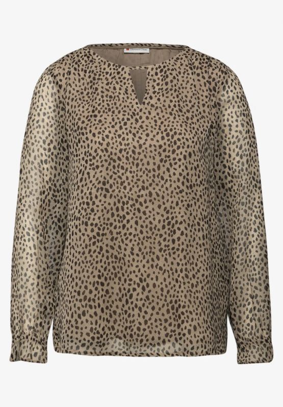 Camicia manica lunga Street One - beige