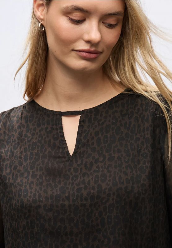 Camicia manica lunga Street One - brown