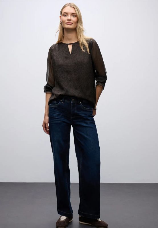 Camicia manica lunga Street One - brown