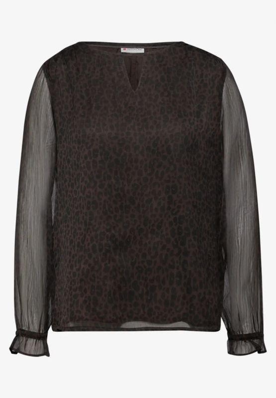 Camicia manica lunga Street One - brown