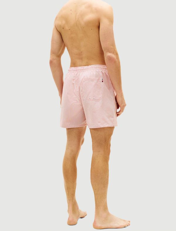 Boxer mare Tommy Beach Wear - rosso bianco