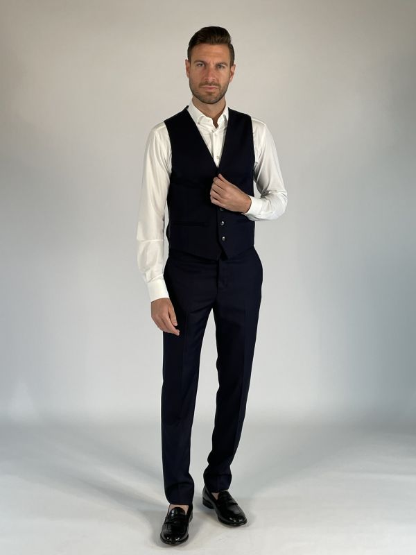 Abito con gilet Manuel Ritz - blu