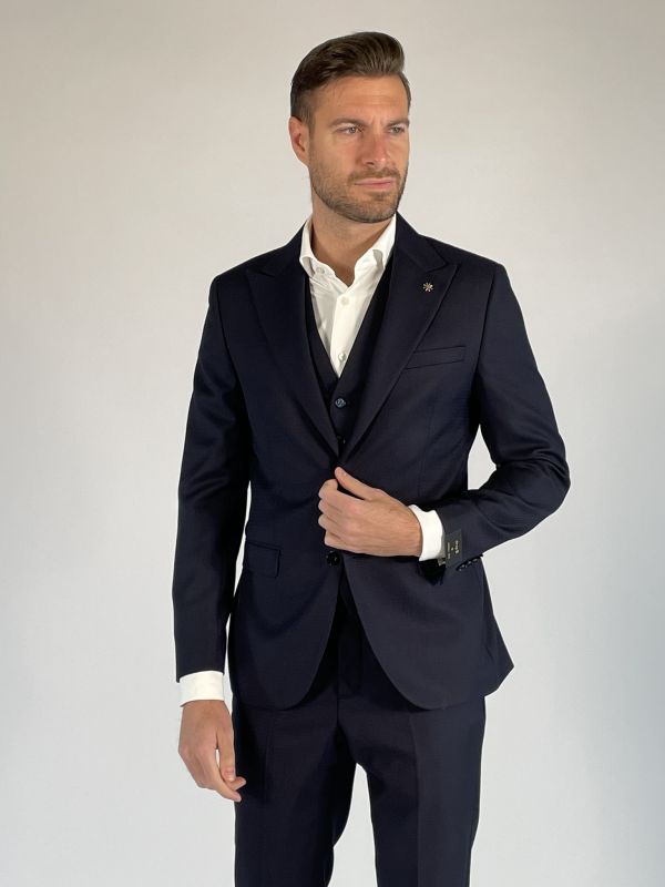 Abito con gilet Manuel Ritz - blu