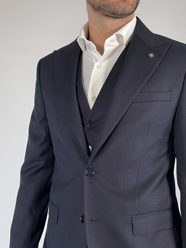 Abito con gilet Manuel Ritz - blu