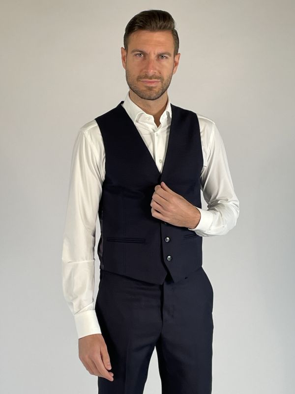 Abito con gilet Manuel Ritz - blu