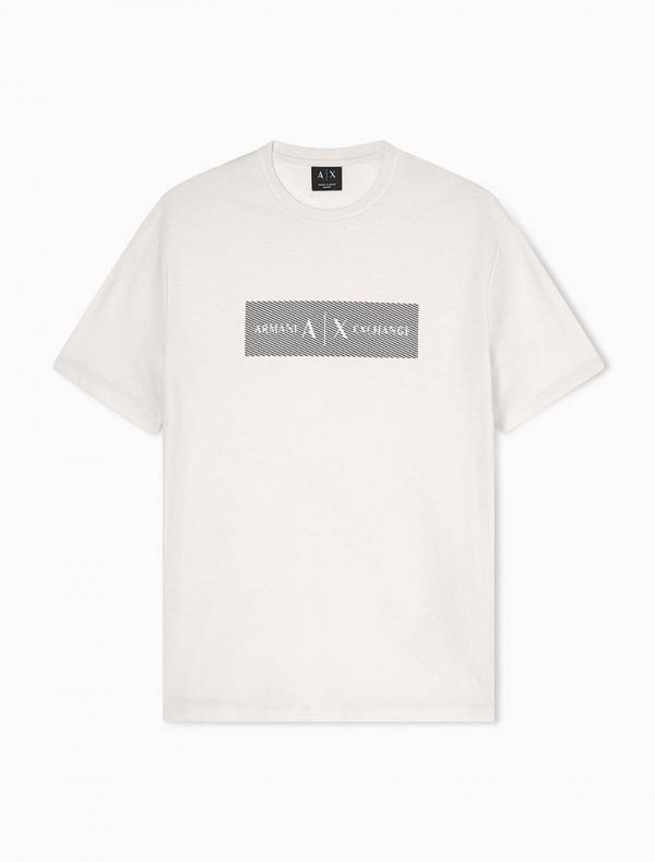 T-shirt manica corta Armani Exchange - bianco