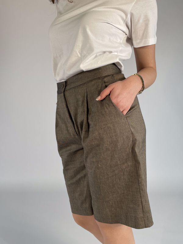 Bermuda Sandro Ferrone - cuoio