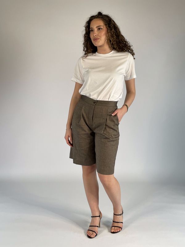 Bermuda Sandro Ferrone - cuoio