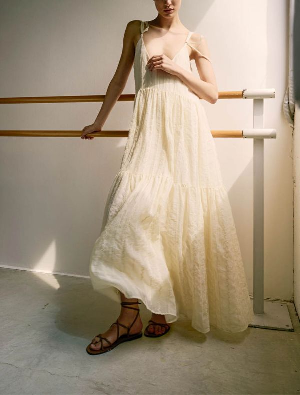 Abito Sandro Ferrone - ecru