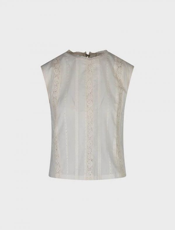 Top Sandro Ferrone - ecru