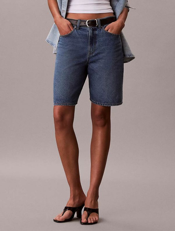 Bermuda jeans Calvin Klein - blu