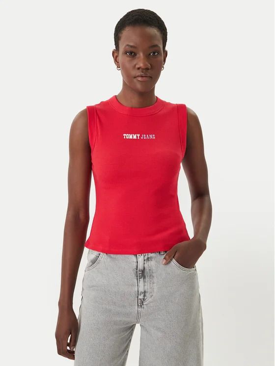 Canotta Tommy Jeans - red