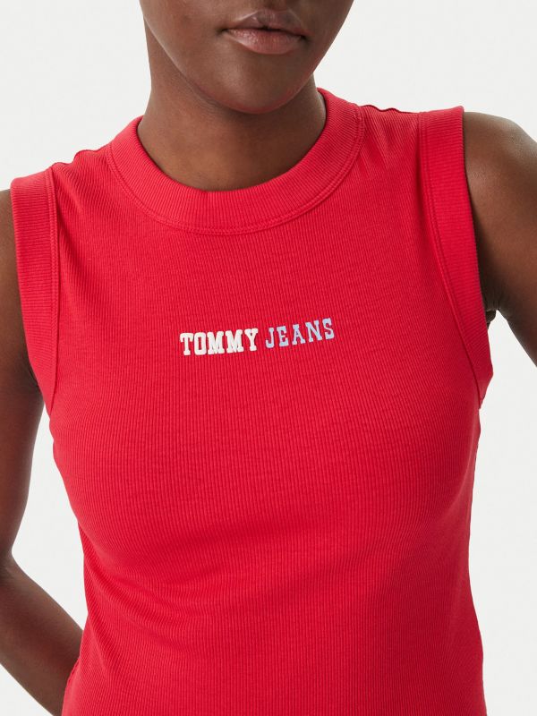 Canotta Tommy Jeans - red