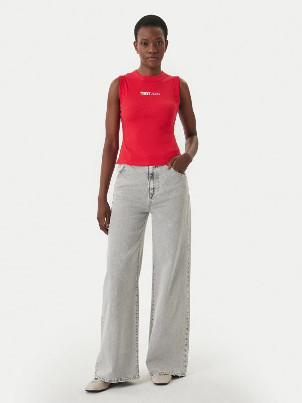 Canotta Tommy Jeans - red