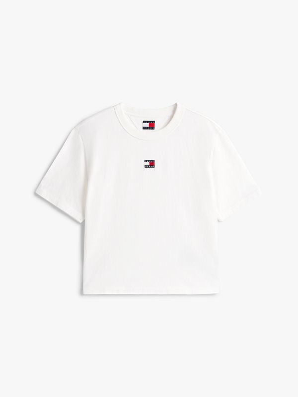 T-shirt manica corta Tommy Jeans - ecru