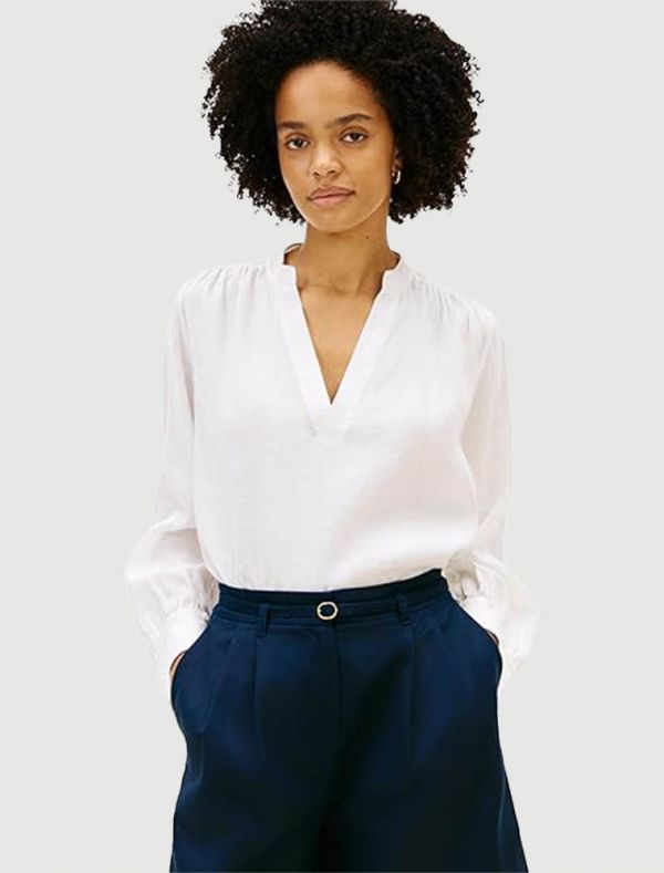 Camicia manica corta Tommy Hilfiger - bianco