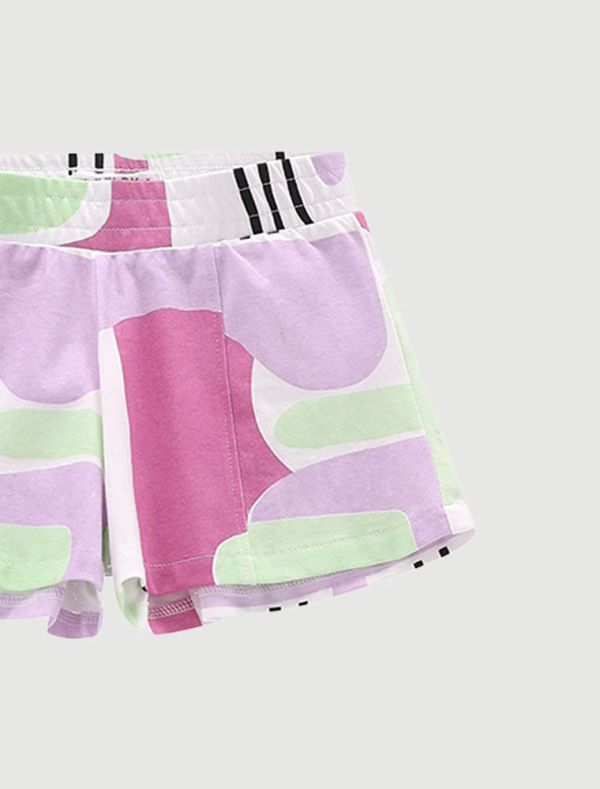 Pantalone corto Melby - menta lavanda