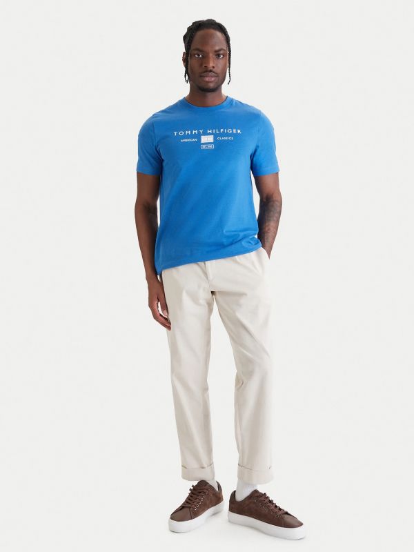T-shirt manica corta Tommy Hilfiger - blue