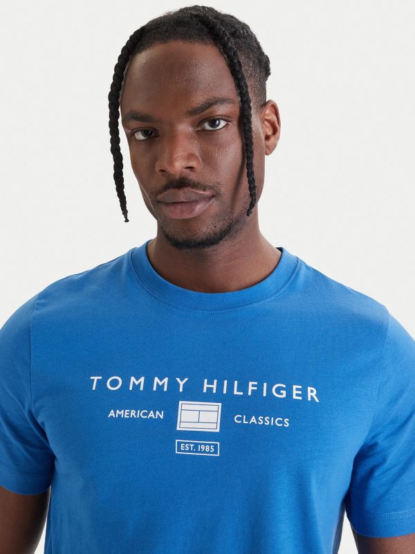 T-shirt manica corta Tommy Hilfiger - blue