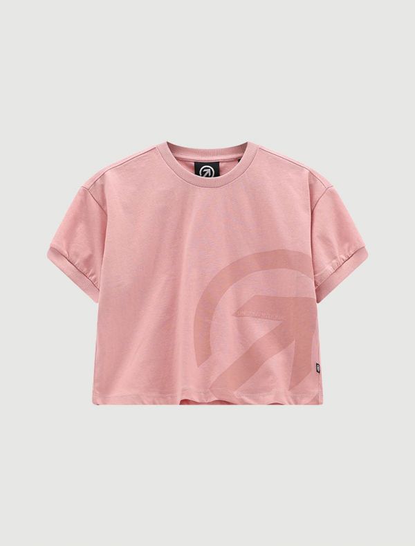 T-shirt manica corta sportiva Uncoventional - rose