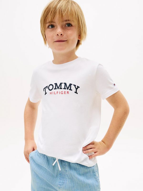 T-shirt manica corta Tommy Hilfiger - white