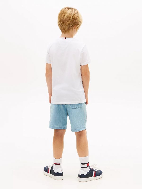 T-shirt manica corta Tommy Hilfiger - white